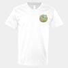 V-Neck Heavy Cotton 100% T-Shirt Thumbnail