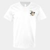 V-Neck Heavy Cotton 100% T-Shirt Thumbnail