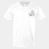 V-Neck Heavy Cotton 100% T-Shirt Thumbnail