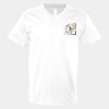 V-Neck Heavy Cotton 100% T-Shirt Thumbnail
