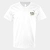 V-Neck Heavy Cotton 100% T-Shirt Thumbnail