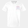 V-Neck Heavy Cotton 100% T-Shirt Thumbnail