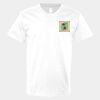 V-Neck Heavy Cotton 100% T-Shirt Thumbnail