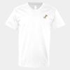 V-Neck Heavy Cotton 100% T-Shirt Thumbnail
