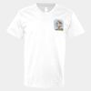 V-Neck Heavy Cotton 100% T-Shirt Thumbnail