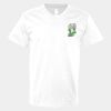 V-Neck Heavy Cotton 100% T-Shirt Thumbnail
