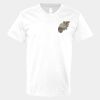 V-Neck Heavy Cotton 100% T-Shirt Thumbnail
