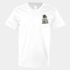 V-Neck Heavy Cotton 100% T-Shirt Thumbnail