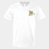 V-Neck Heavy Cotton 100% T-Shirt Thumbnail