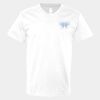 V-Neck Heavy Cotton 100% T-Shirt Thumbnail