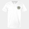 V-Neck Heavy Cotton 100% T-Shirt Thumbnail