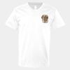 V-Neck Heavy Cotton 100% T-Shirt Thumbnail