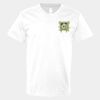 V-Neck Heavy Cotton 100% T-Shirt Thumbnail