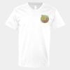 V-Neck Heavy Cotton 100% T-Shirt Thumbnail