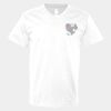 V-Neck Heavy Cotton 100% T-Shirt Thumbnail