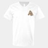 V-Neck Heavy Cotton 100% T-Shirt Thumbnail