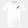V-Neck Heavy Cotton 100% T-Shirt Thumbnail