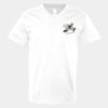 V-Neck Heavy Cotton 100% T-Shirt Thumbnail