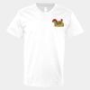 V-Neck Heavy Cotton 100% T-Shirt Thumbnail