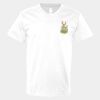 V-Neck Heavy Cotton 100% T-Shirt Thumbnail