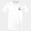 V-Neck Heavy Cotton 100% T-Shirt Thumbnail