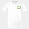 V-Neck Heavy Cotton 100% T-Shirt Thumbnail