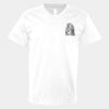 V-Neck Heavy Cotton 100% T-Shirt Thumbnail