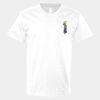 V-Neck Heavy Cotton 100% T-Shirt Thumbnail