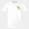 V-Neck Heavy Cotton 100% T-Shirt Thumbnail