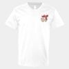 V-Neck Heavy Cotton 100% T-Shirt Thumbnail
