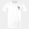 V-Neck Heavy Cotton 100% T-Shirt Thumbnail