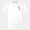 V-Neck Heavy Cotton 100% T-Shirt Thumbnail