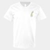 V-Neck Heavy Cotton 100% T-Shirt Thumbnail