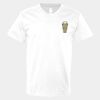 V-Neck Heavy Cotton 100% T-Shirt Thumbnail