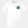 V-Neck Heavy Cotton 100% T-Shirt Thumbnail