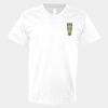 V-Neck Heavy Cotton 100% T-Shirt Thumbnail