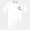 V-Neck Heavy Cotton 100% T-Shirt Thumbnail