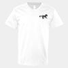 V-Neck Heavy Cotton 100% T-Shirt Thumbnail