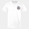 V-Neck Heavy Cotton 100% T-Shirt Thumbnail