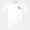 V-Neck Heavy Cotton 100% T-Shirt Thumbnail