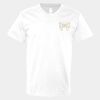 V-Neck Heavy Cotton 100% T-Shirt Thumbnail