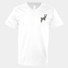V-Neck Heavy Cotton 100% T-Shirt Thumbnail