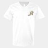 V-Neck Heavy Cotton 100% T-Shirt Thumbnail