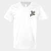V-Neck Heavy Cotton 100% T-Shirt Thumbnail