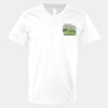 V-Neck Heavy Cotton 100% T-Shirt Thumbnail