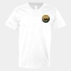 V-Neck Heavy Cotton 100% T-Shirt Thumbnail