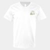 V-Neck Heavy Cotton 100% T-Shirt Thumbnail