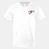 V-Neck Heavy Cotton 100% T-Shirt Thumbnail
