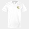 V-Neck Heavy Cotton 100% T-Shirt Thumbnail