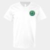 V-Neck Heavy Cotton 100% T-Shirt Thumbnail